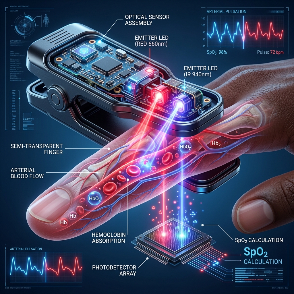 Oxímetro PulseCare 4